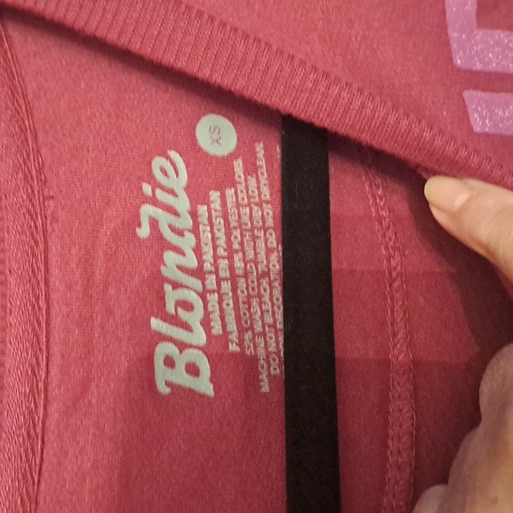 Blonde womans size XS graphic crewneck sweatshirt - Picture 2 of 5